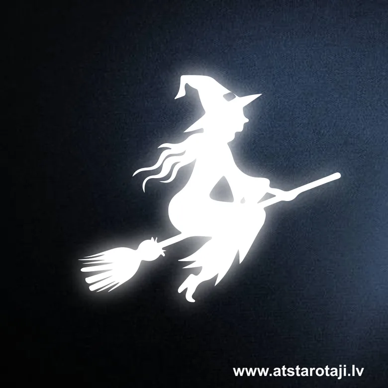 Self-Adhesive Decal – Witch 01