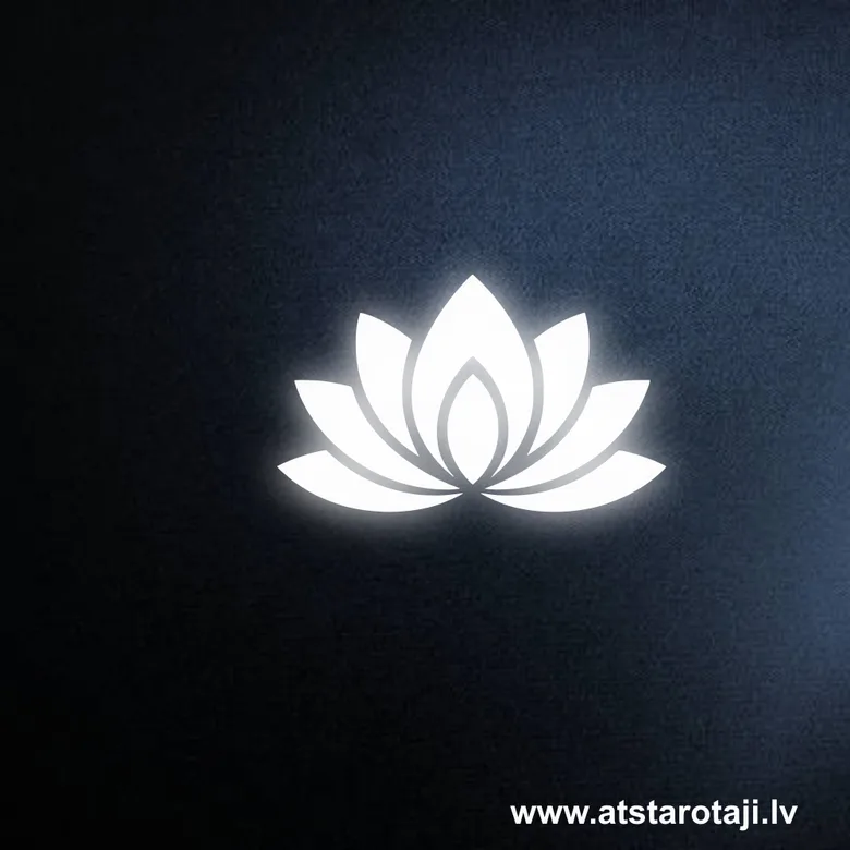 Reflektierender Lotus-Aufkleber für Helme und Autos – Lotus 01