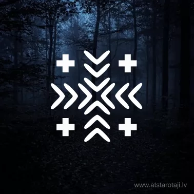 Reflektierendes Bügelbild für Kleidung „Zweig 03u“