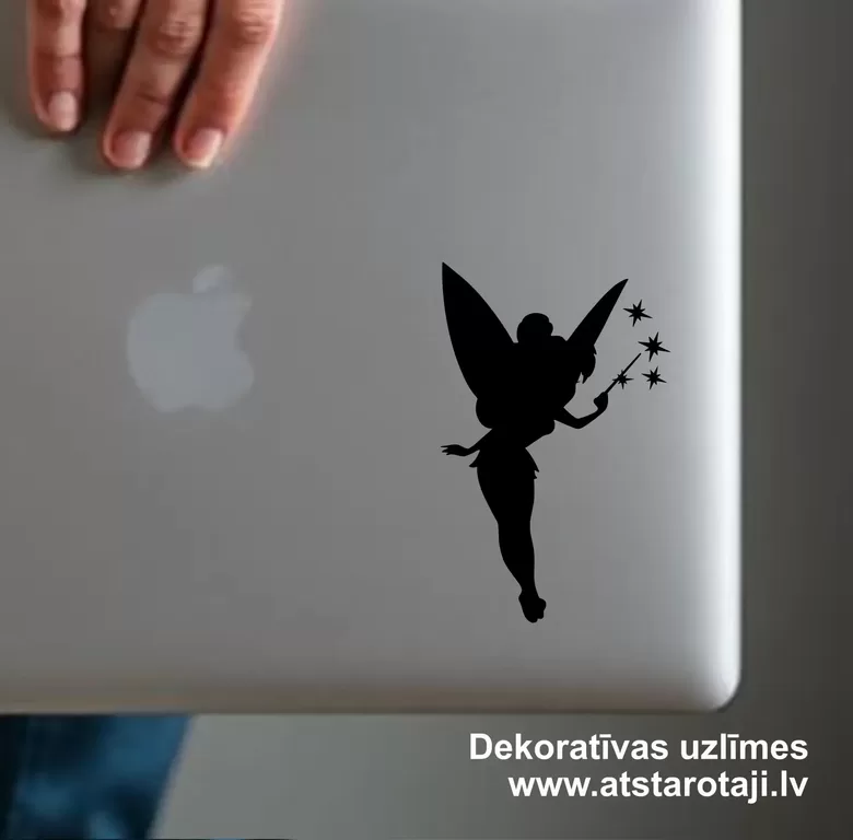 Laptop-Aufkleber "Fee 01" | Selbstklebendes Vinyl-Dekor