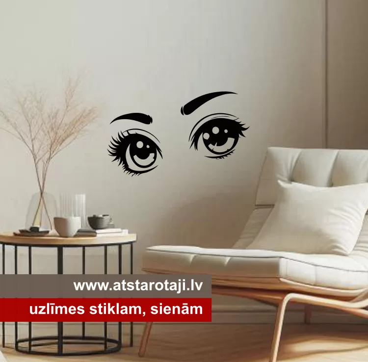 Wall and Mirror Sticker "Eyes M02"