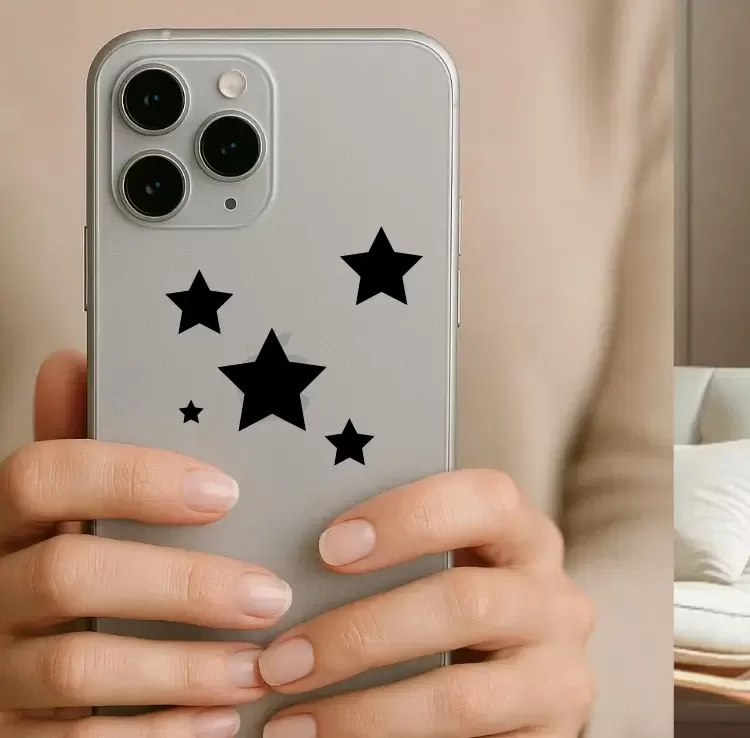 Sterne-Aufkleber | Sticker für Laptop & Handy (01)