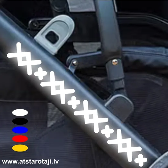 Pašlīmējoša atstarojoša ornamentāla josla uz01