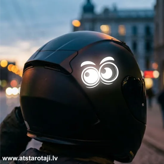Atstarotājs ķiverēm, automašīnām - acis 01