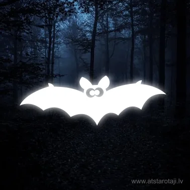 Atstarotājs apģērbam "sikspārnis" 03