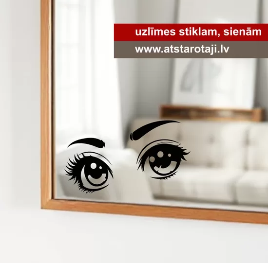 Wall and Mirror Sticker "Eyes M02"