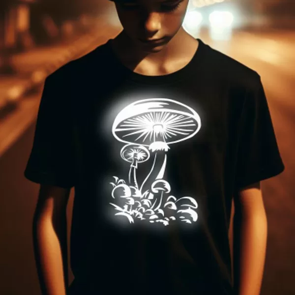 Safety reflector "magical mushroom" 0